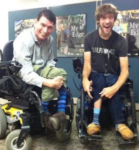 Awesome socks don't hurt, either!