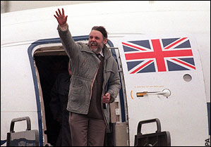 Terry Waite Released, Nov. 18,1991
